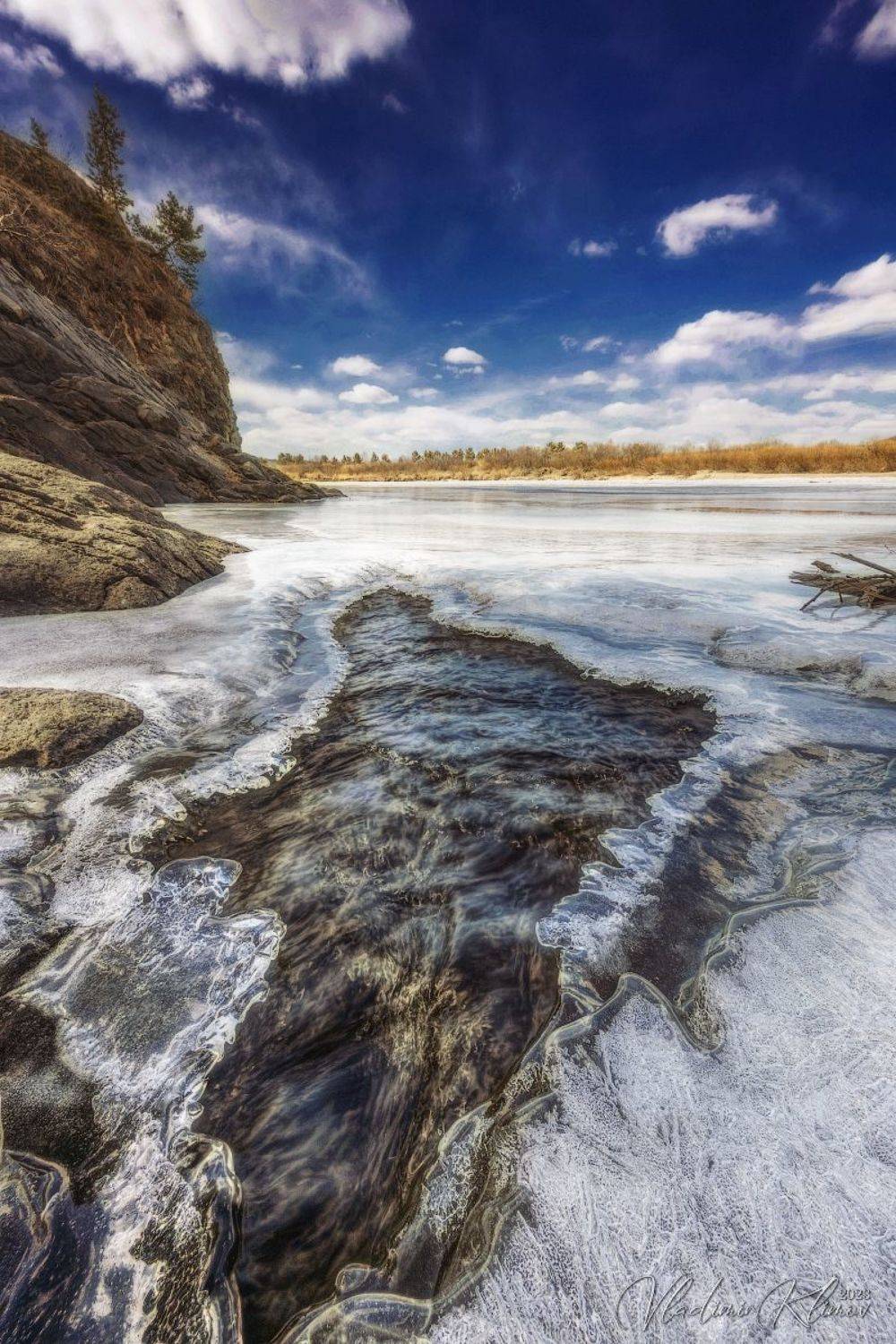 забайкалье, река, ингода, весна, Владимир Климов