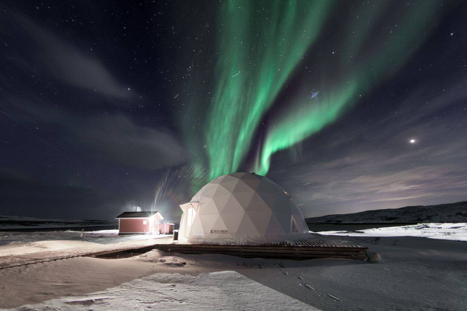 полярное сияние, Андрей Баскевич
