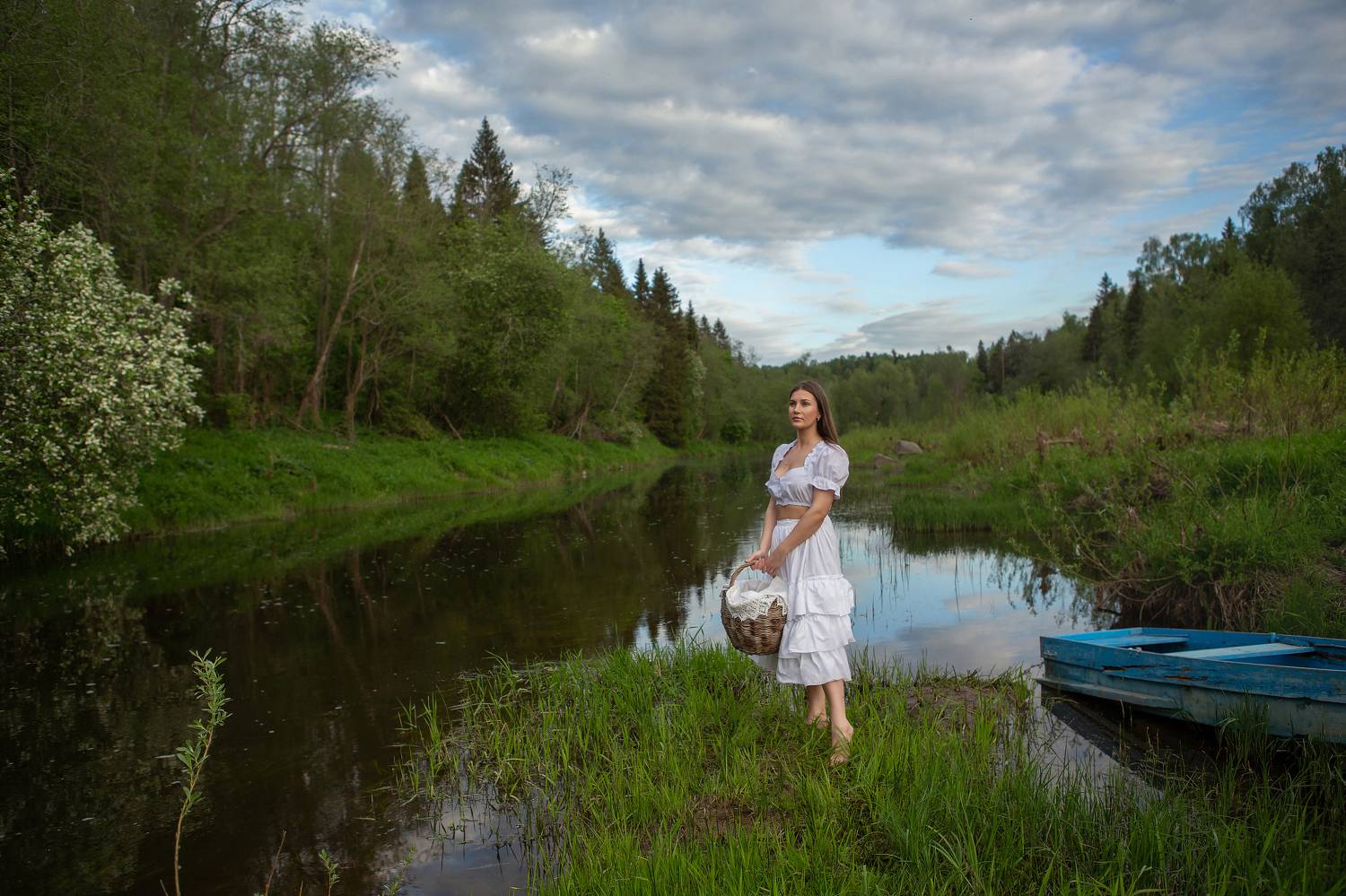 девушка вода природа лодка цветы  любовь солнце лето красота счастье мечты красавица фотография, Шепелева Татьяна