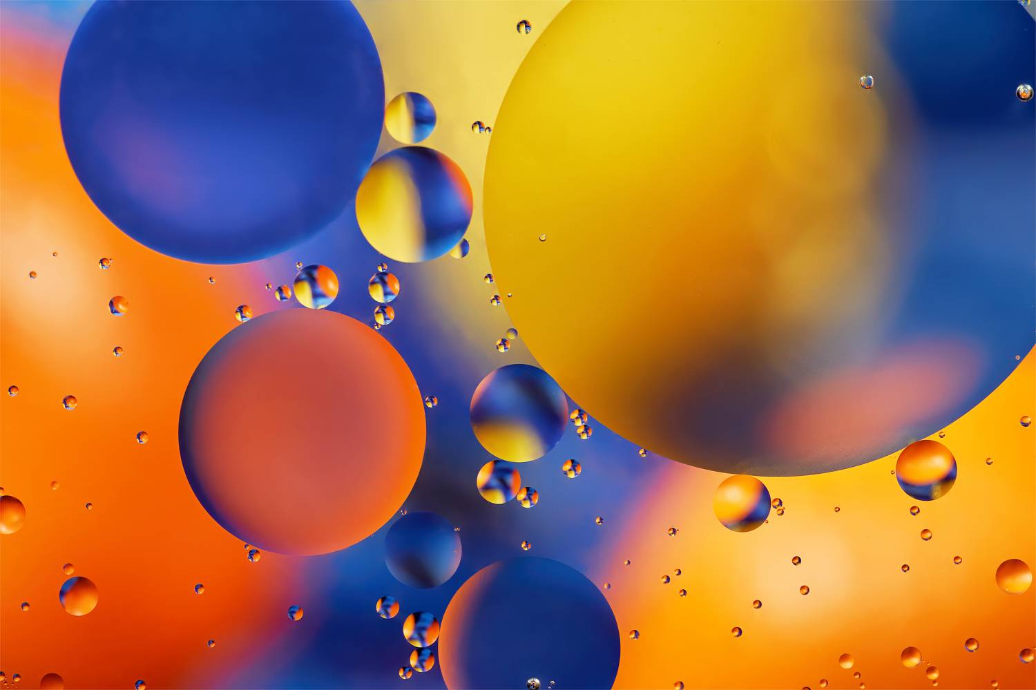 абстракция,макро,круги,капли,сфера, Михаил Кудрявцев