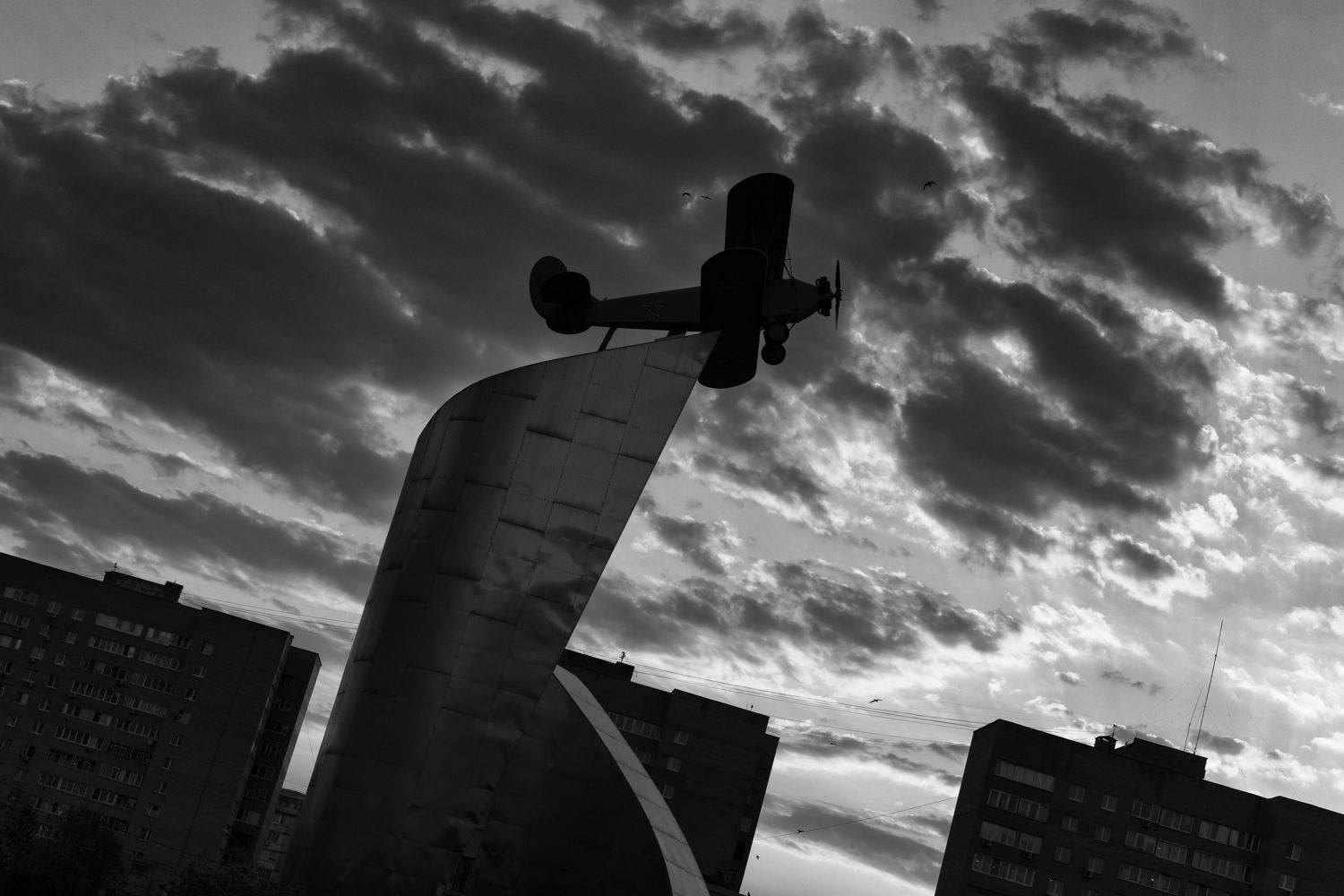 Мытищи, памятник По-2, Пономарев Илья