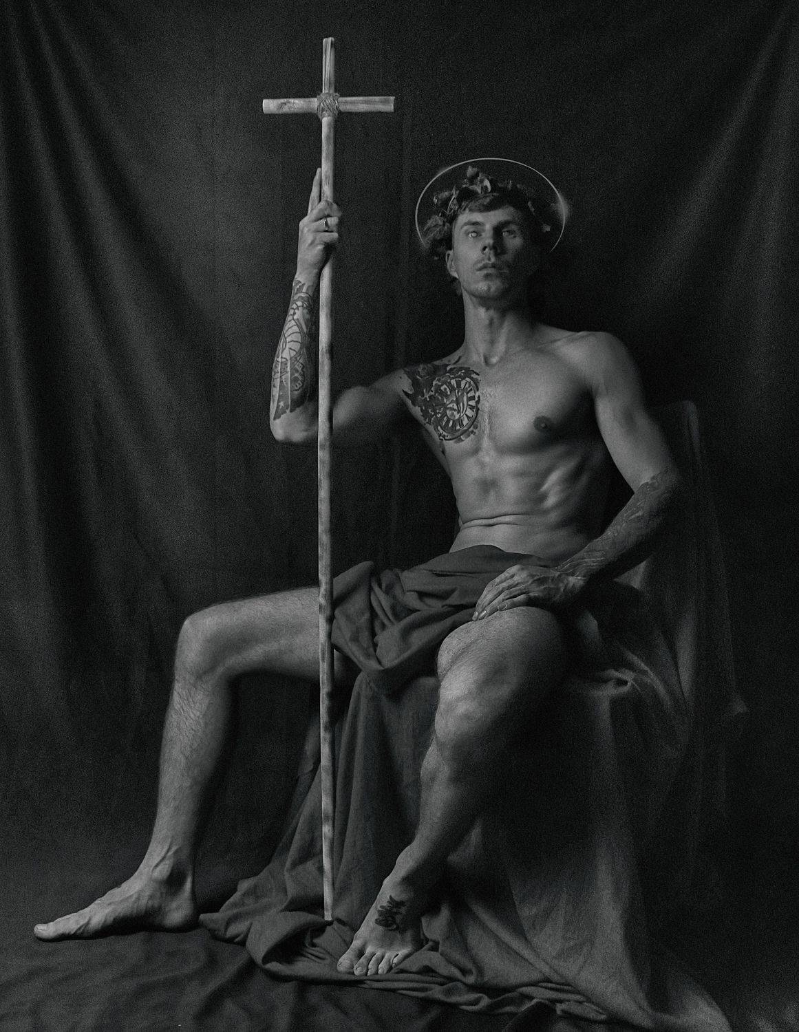 Крест , Портрет, Сила, лица, Тело, Вера, Александр Замятин