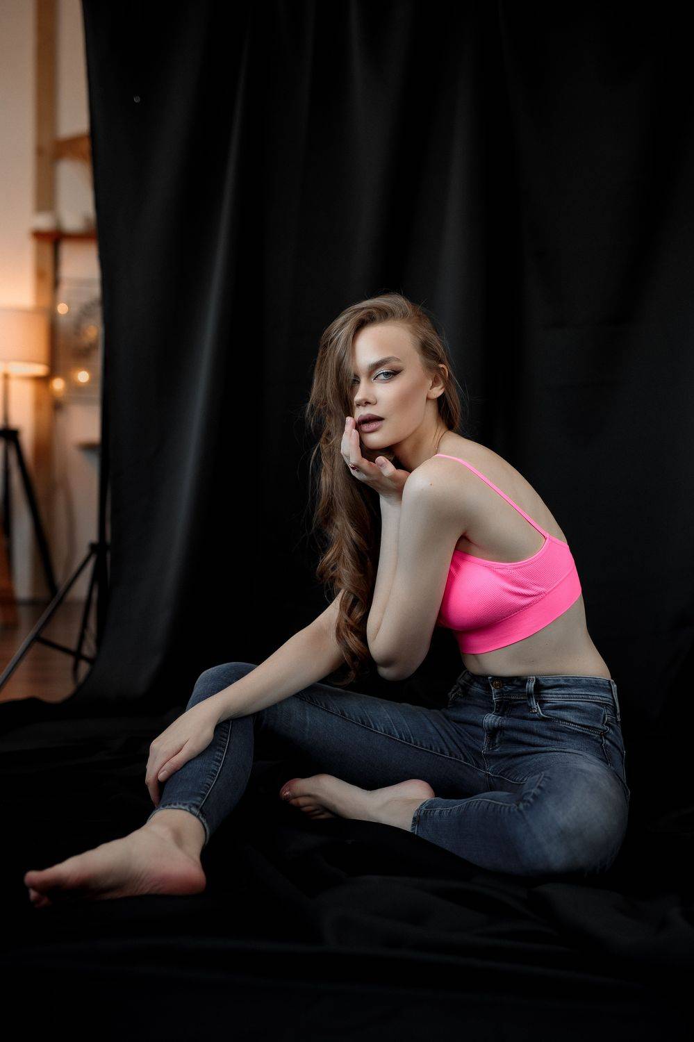 девушка, модель, портрет, фотосессия, студия, гламур, girl, model, modeling, young, portrait, творческий портрет, женский портрет, woman, young woman, glamour, постановка, постановочная фотография, fashion, будуар, boudoir, Владимир Васильев