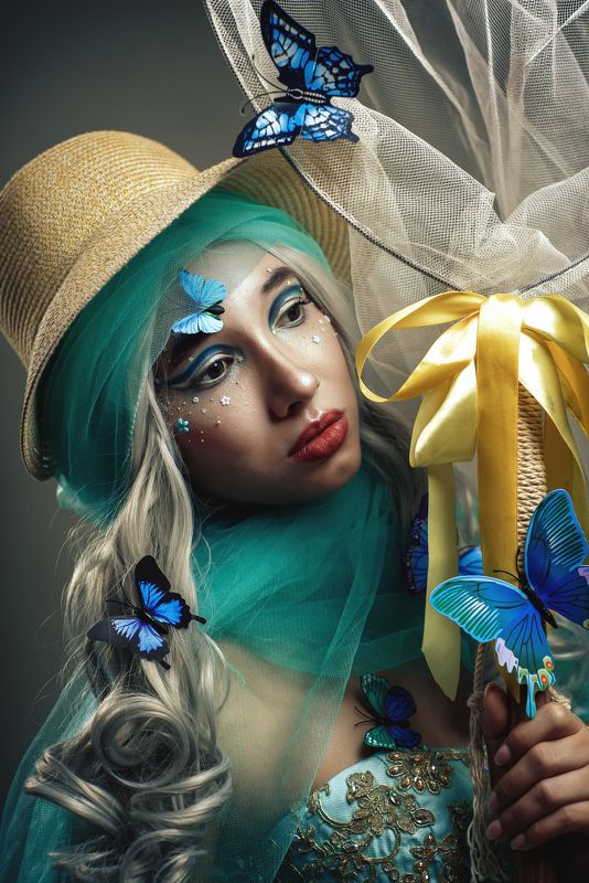 flower, butterflies, fantasy Mary фото превью