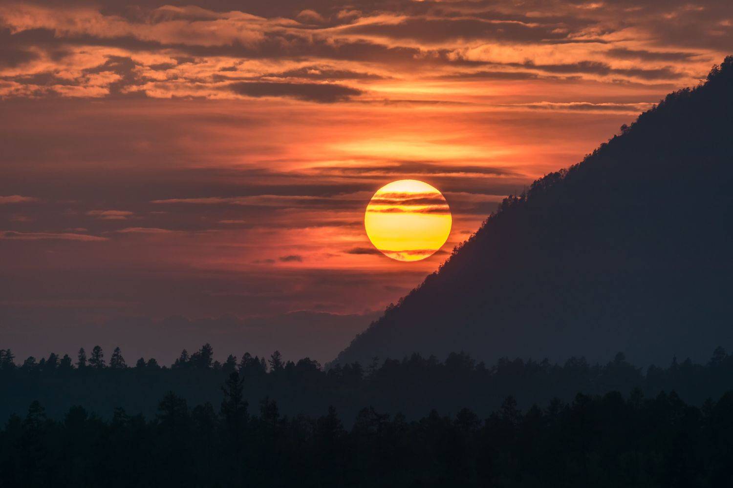 закат, солнце, Тильпунов Михаил