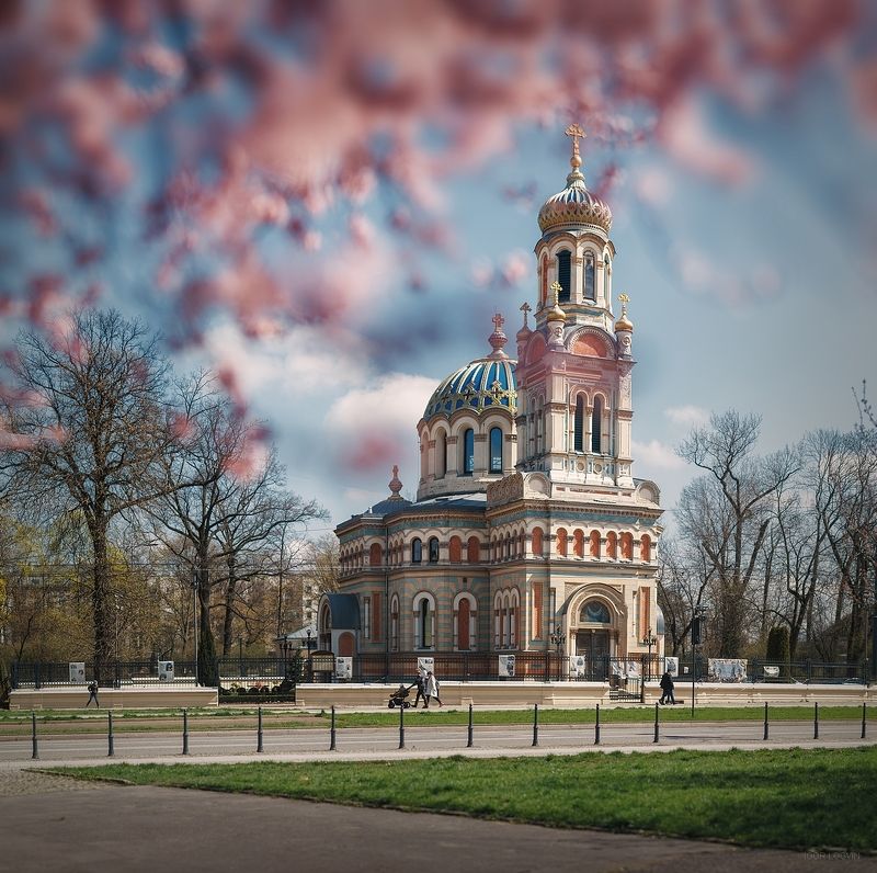 Лодзь. Собор Александра Невского фото превью