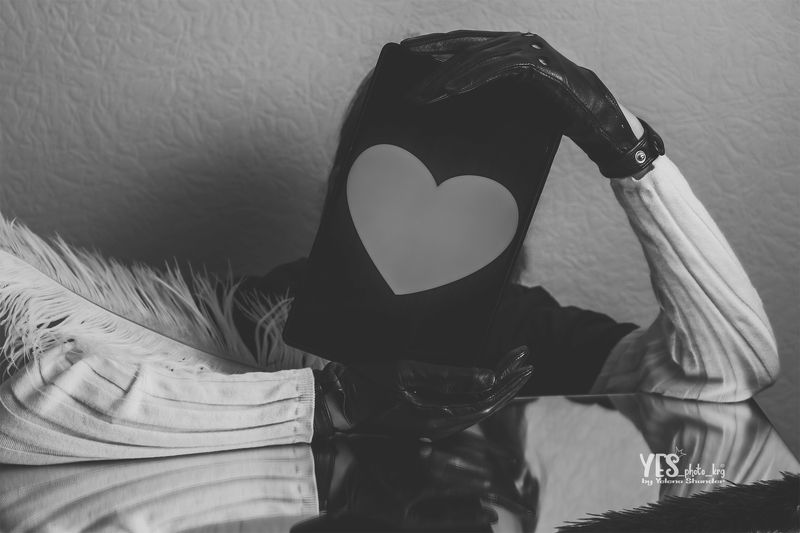 Черное и белое фото превью