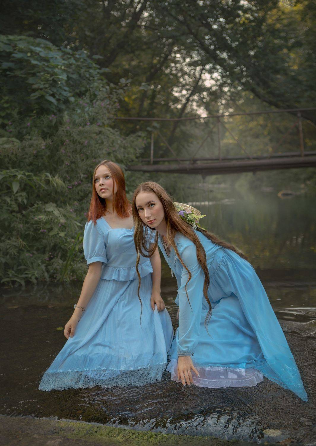 река девушка красота любовь природа искусство фотография покой радость  облака вода небо, Шепелева Татьяна