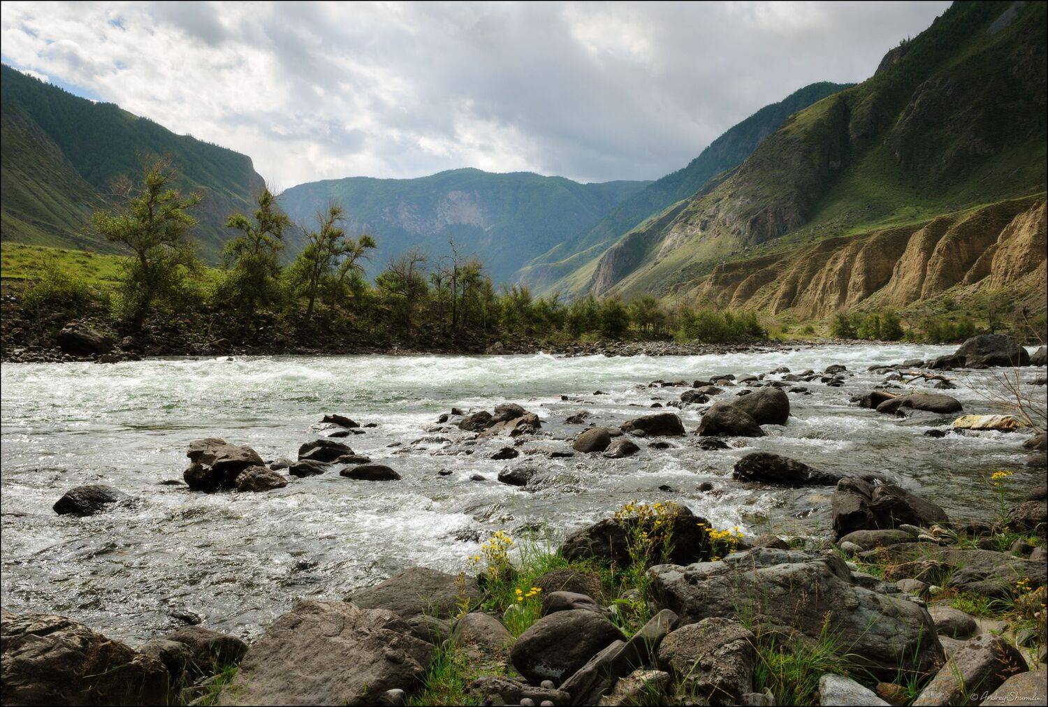 горный алтай, горы, чулышман, Андрей Шумилин