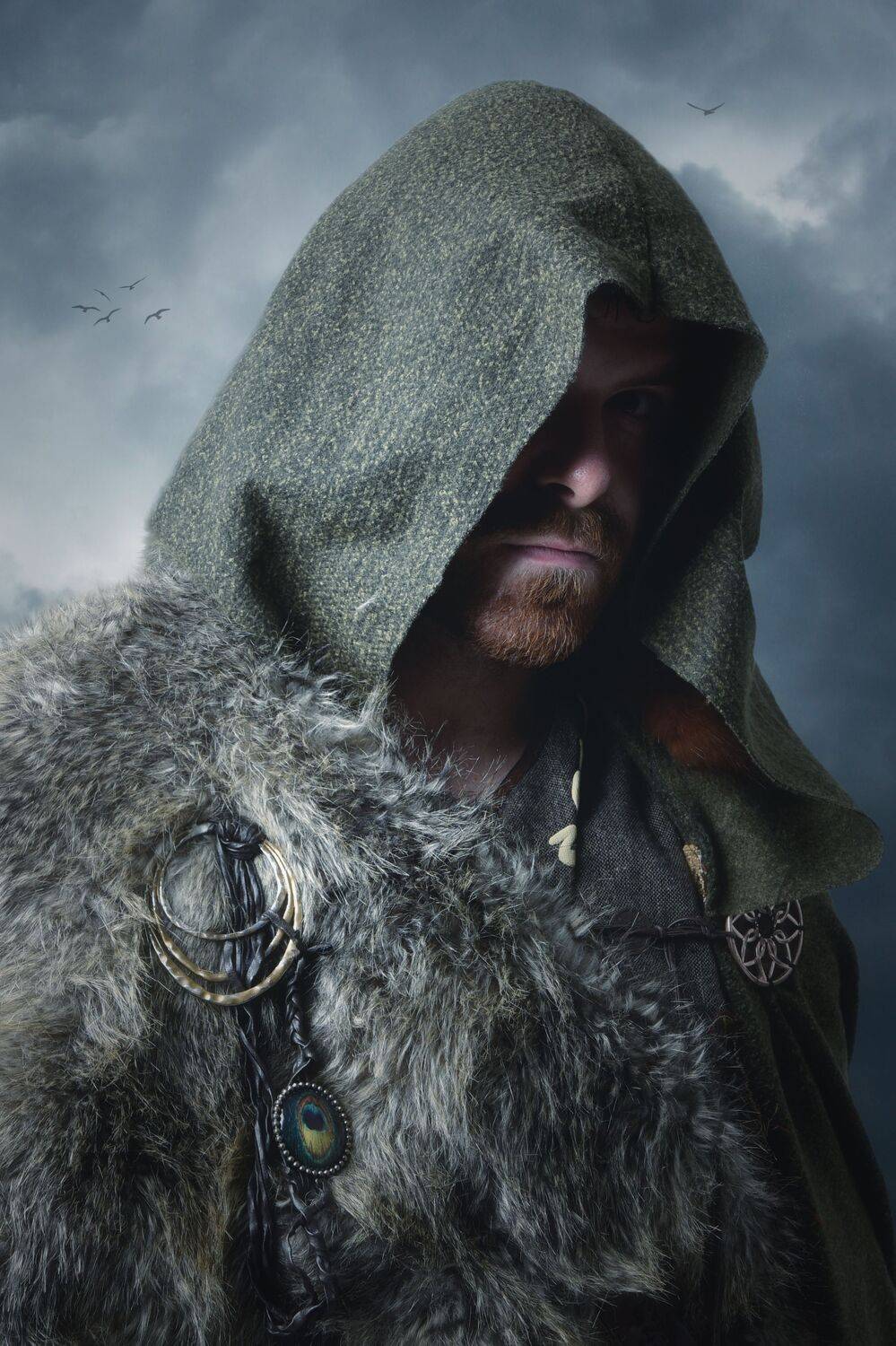 мужчина, облака, Sergii Vidov