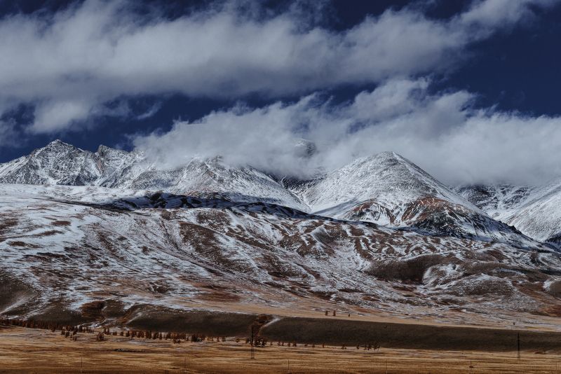 горы, горный алтай, чуйский тракт, пейзаж, алтай, дорога, россия Чуйский тракт фото превью
