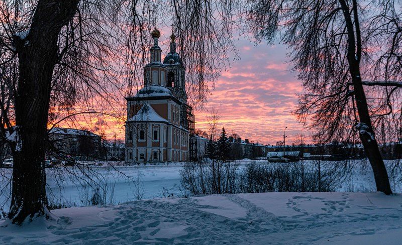 Углич, Закат На тему заката фото превью
