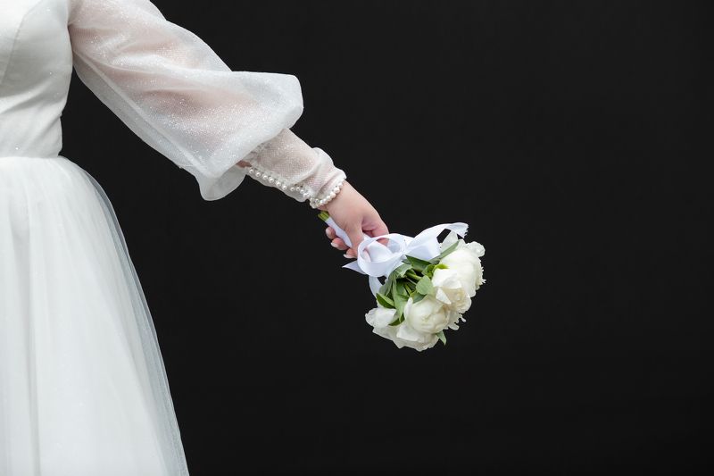 свадьба семья невеста жених портрет букет женский портрет Букет невесты фото превью