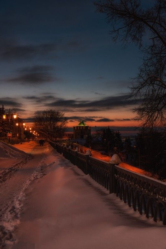 Ночной Нижний Новгород фото превью