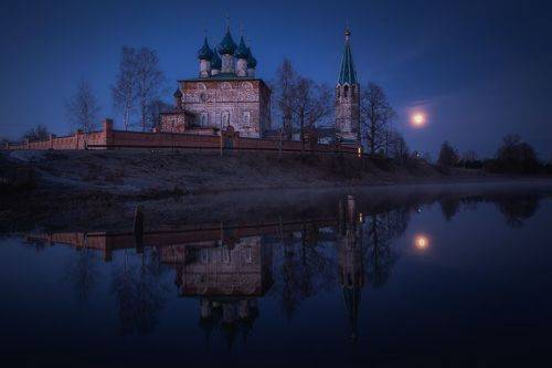 Лунным утром в Дунилово