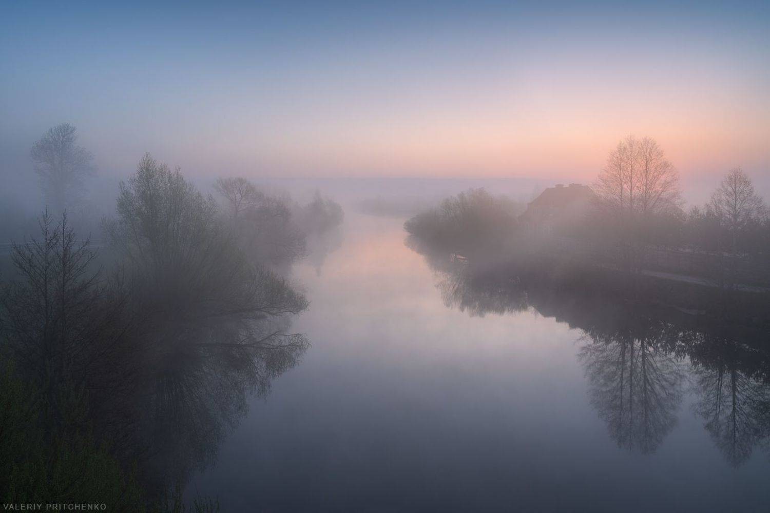 утро, рассвет, пейзаж, природа, тишина, landscape, calm, morning, nature, sunrise, Валерий Притченко