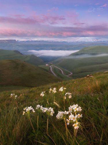 Утро в Приэльбрусье