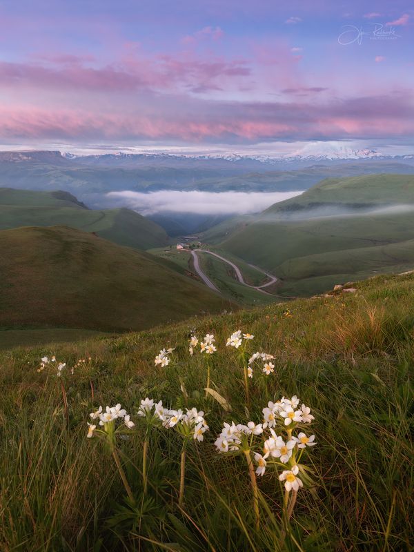 кавказ, пейзаж, приэльбрусье, плато шатджатмаз, шатджатмаз Утро в Приэльбрусье фото превью