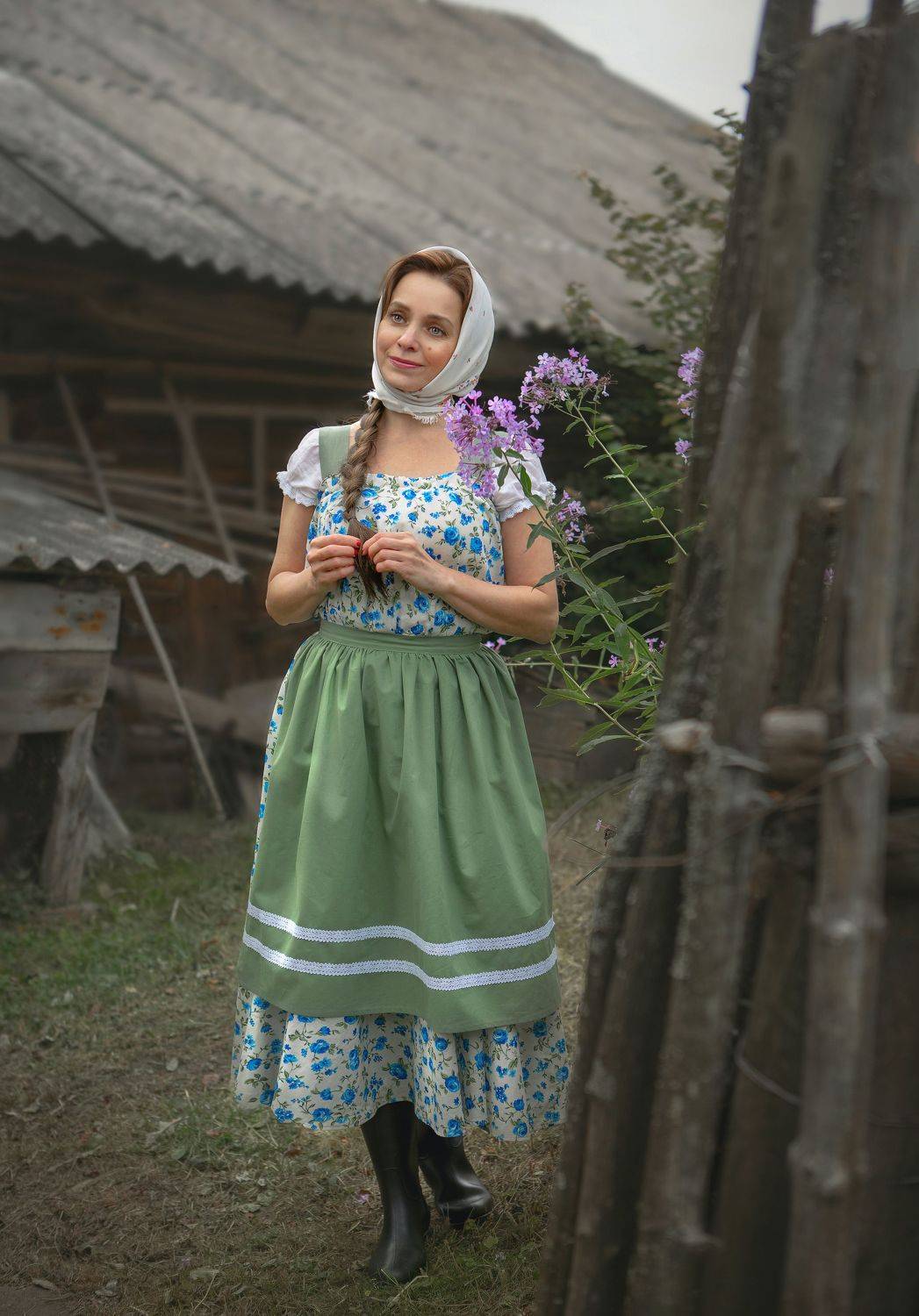 девушка цветы деревня  любовь солнце лето красота счастье мечты красавица фотография, Шепелева Татьяна