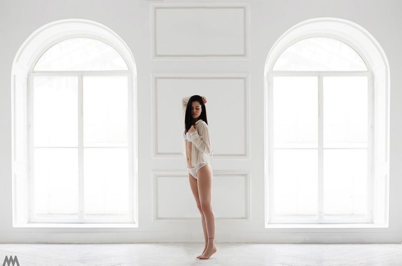 minimalism, minimalismo, white, girl, russia, mmstudio, чб, минимализм, модель, студия MNML 4U фото превью
