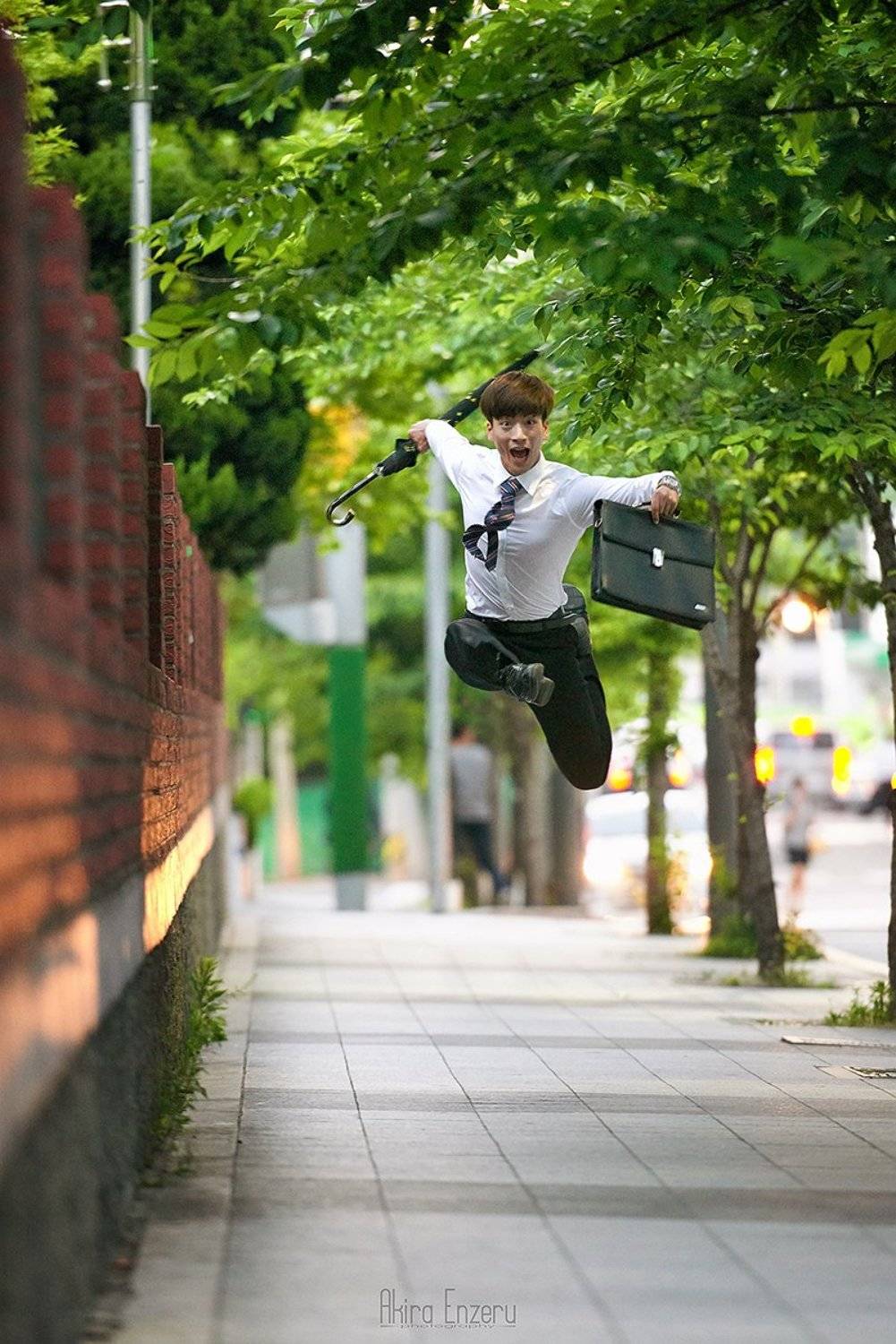 portrait, ballet, dancer, street, fun,, Enzeru Akira