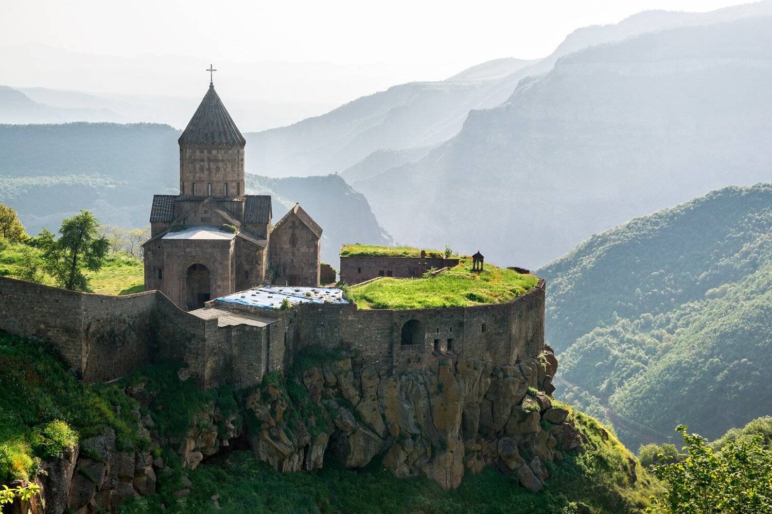 Армения, Монастырь, Рассвет, Татев, Утро, Михаил Туркеев