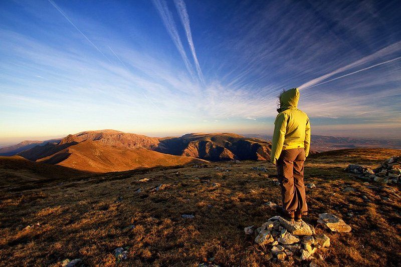 mountain , Bulgaria , people , sunset Central Balkan фото превью
