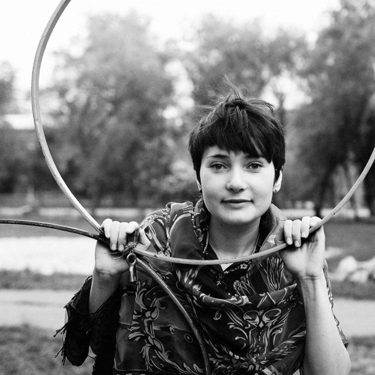 Портререт, Портрет девушки, Чб, nelenin