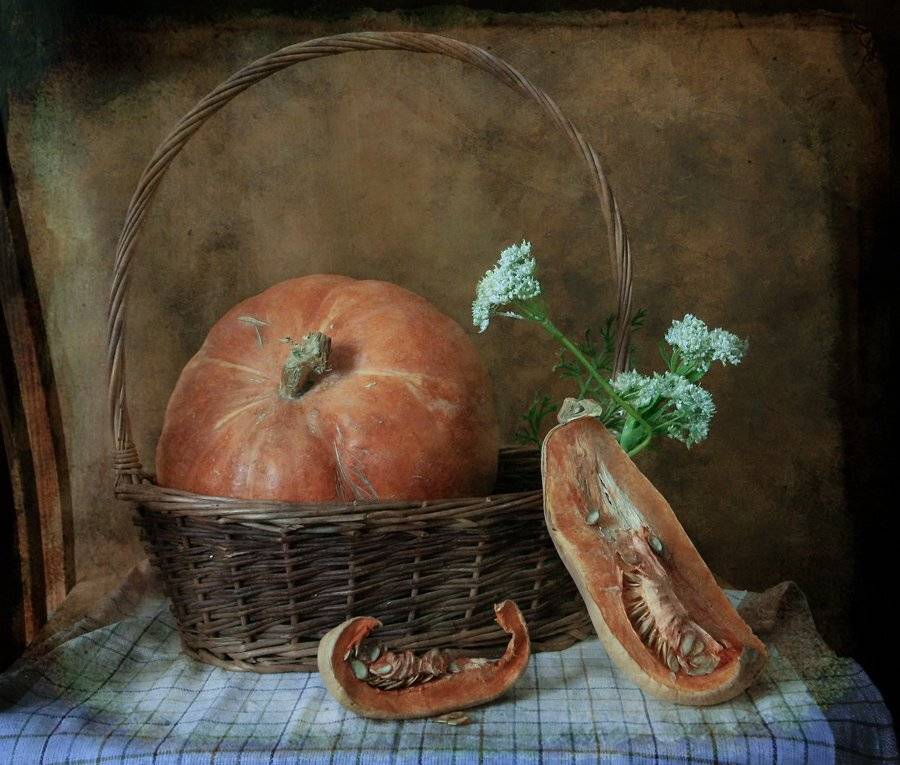 корзина,  тыква, button