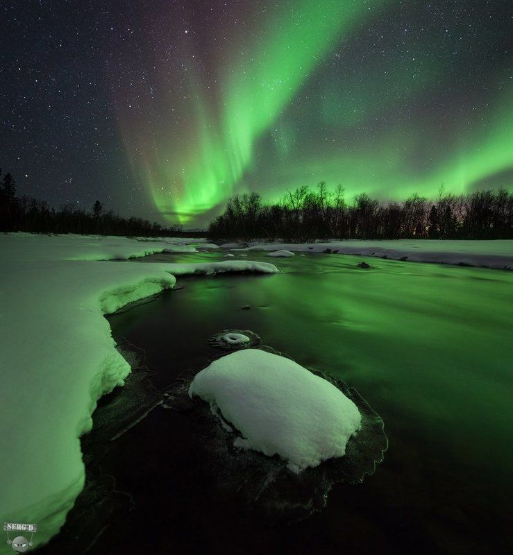 Река Орловка, Мурманская область фото превью