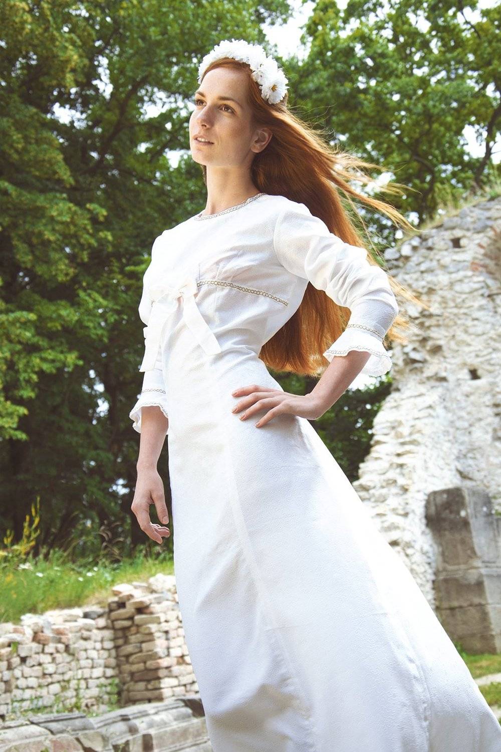 Beautiful, Beauty, Bride, Diana peocz, Gorgeous, Jozef kiss, Jozefkiss.com, Old clothes, Portrait, Red hair, Jozef Kiss