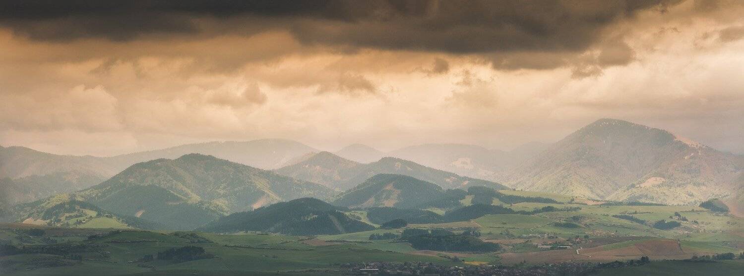 Апрель, Весна, Дождь, Европа, Словакия, Тучи, Вейзе Максим