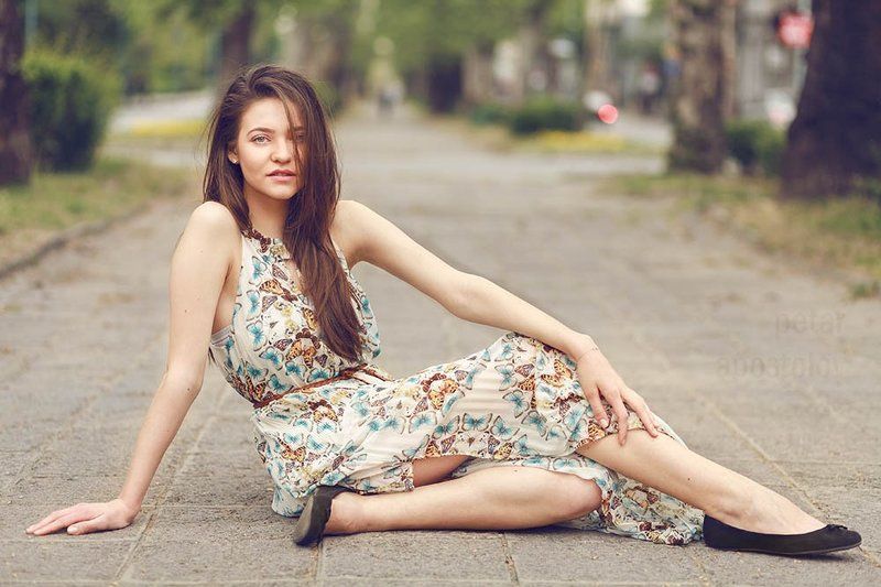 portrait beautifull bokeh retouch street  Hello фото превью