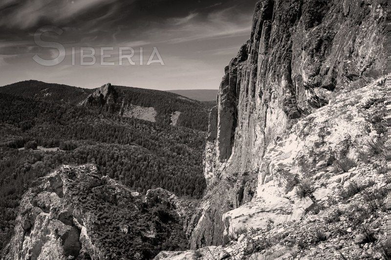 Russia, Siberia, Красноярск, Путешествия, Россия, Сибирь, Скалы, Столбы Скала Жуткая. Торгашинский хребет. фото превью