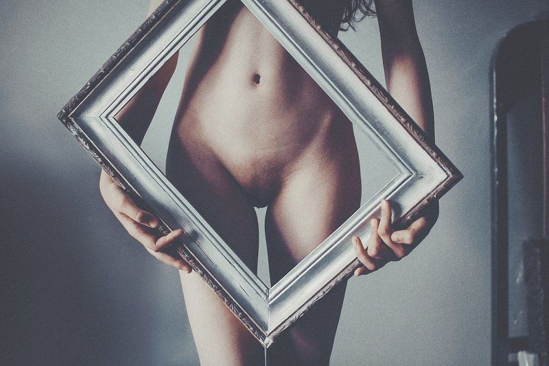 В рамке фото превью