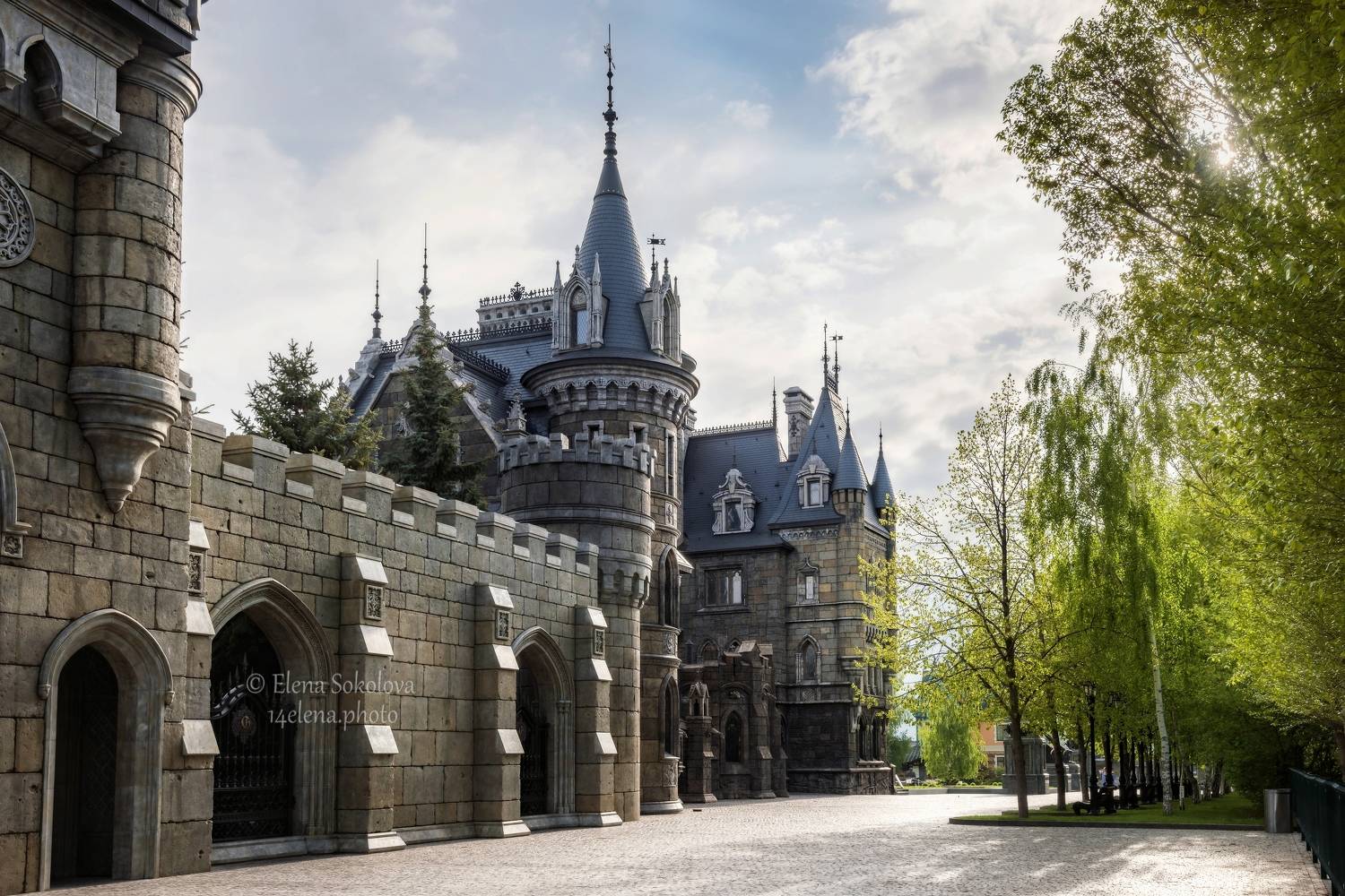 замок гарибальди, архитектура, весна, замок, Соколова Елена