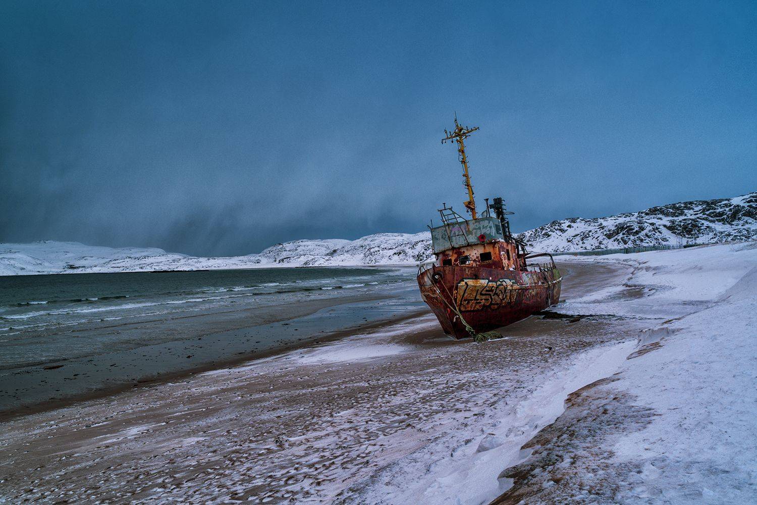 Териберка, Баренцево море, зима, Северный ледовитый океан, Лариса Дука