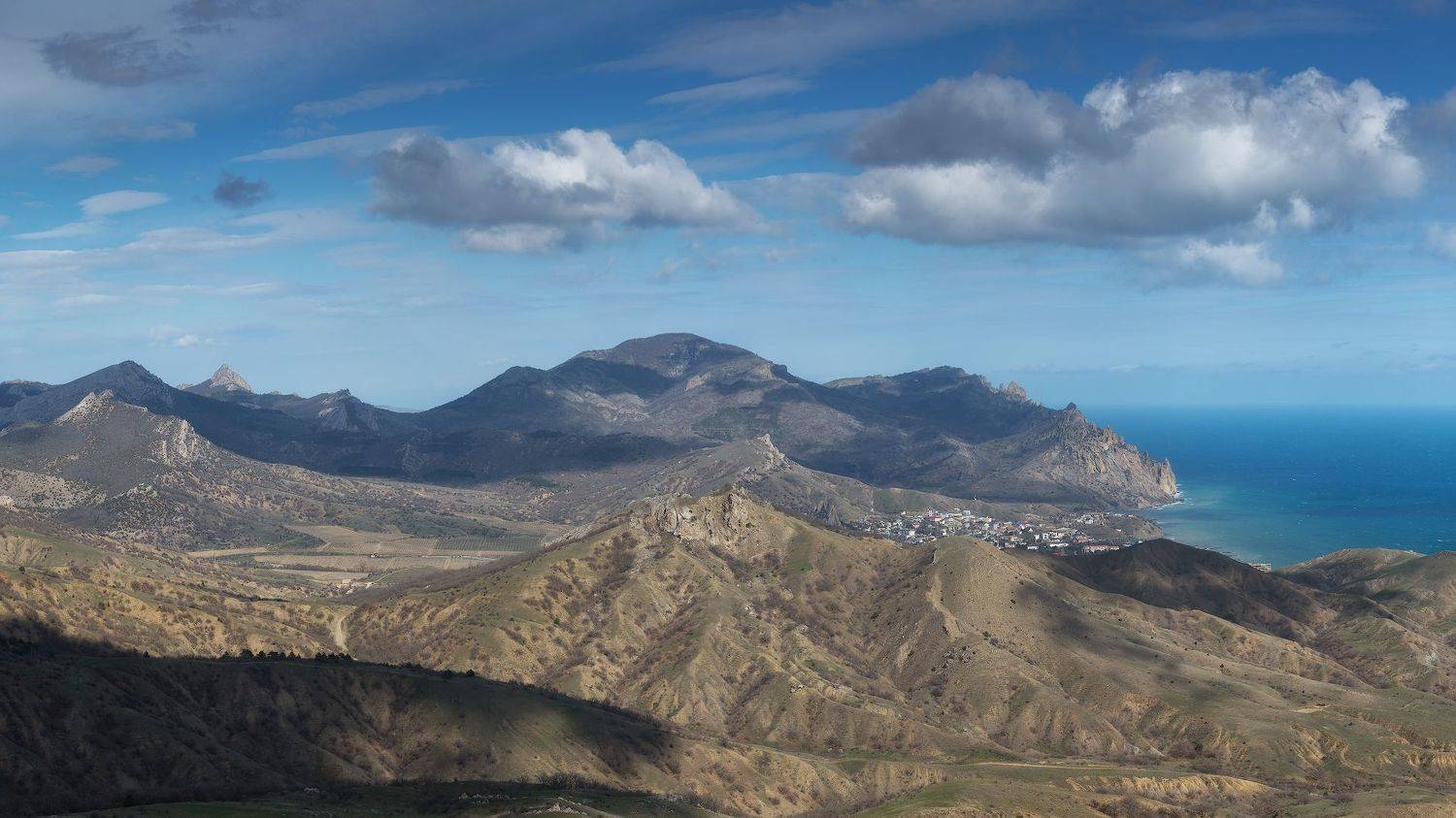 крым, горы, море., Владимир Дубинин