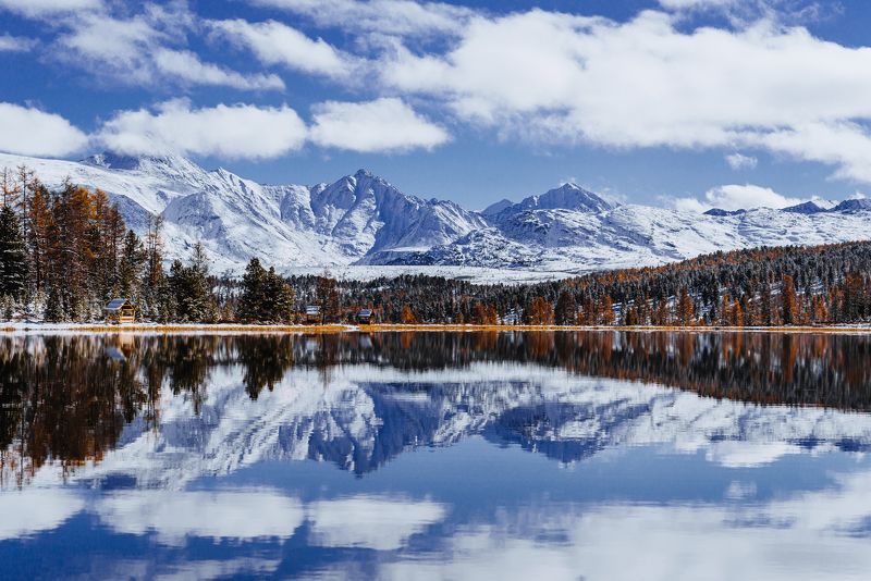 горы, горный алтай, чуйский тракт, пейзаж, алтай, дорога, россия, озеро, киделю Озеро Киделю фото превью