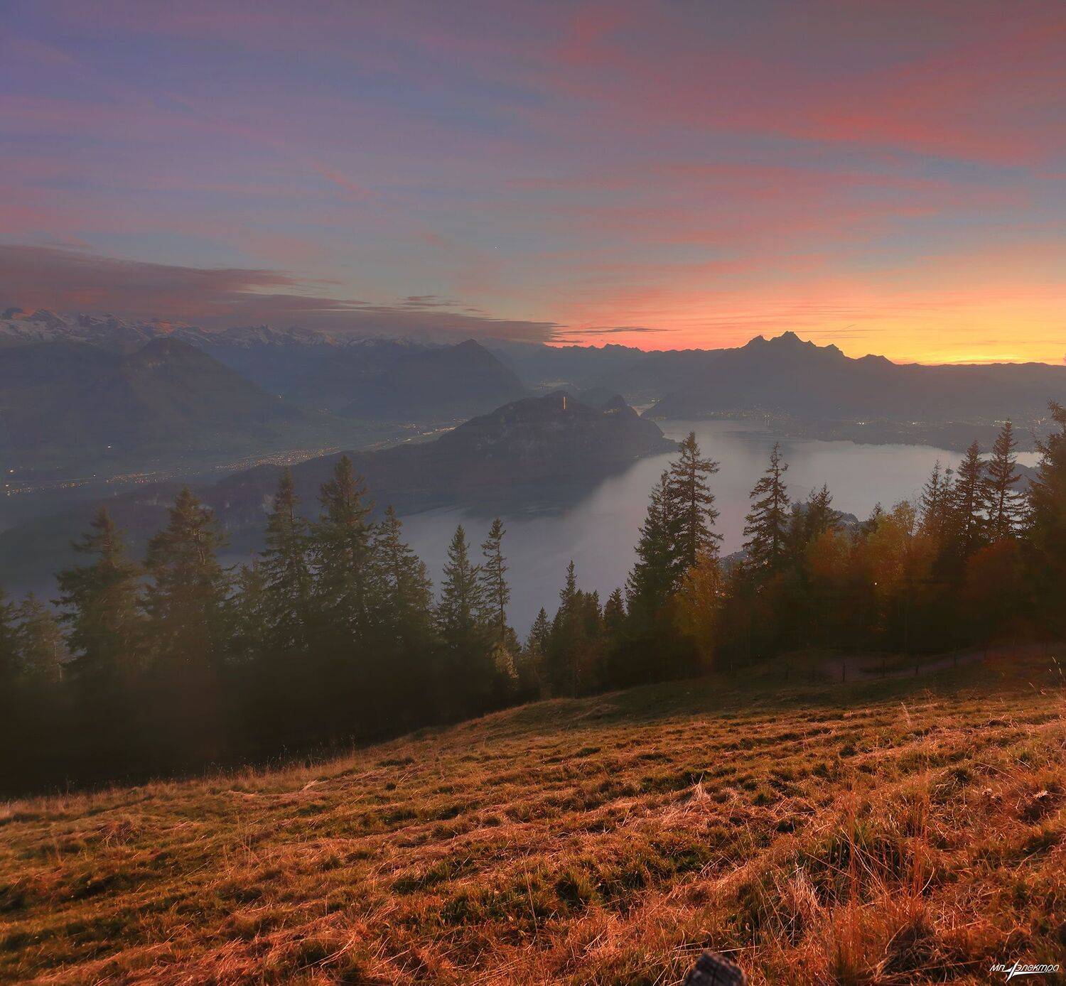 swiss,швейцария,осень,rigi, Николай Матвеев