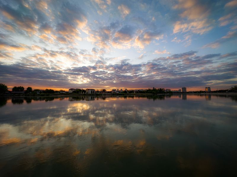 Закат фото превью