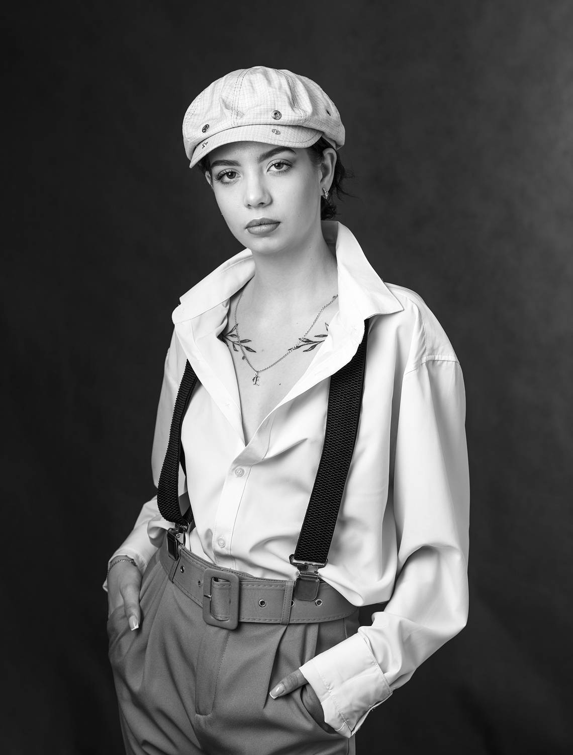 девушка в кепи, БАРДЕНЦЕВ Александр