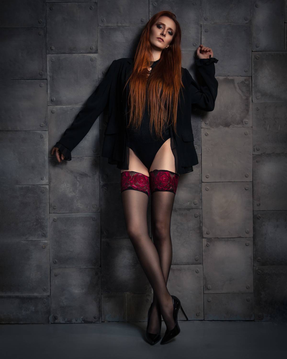 боди, чулки,девушка,портрет, красивая, Дмитрий Александров