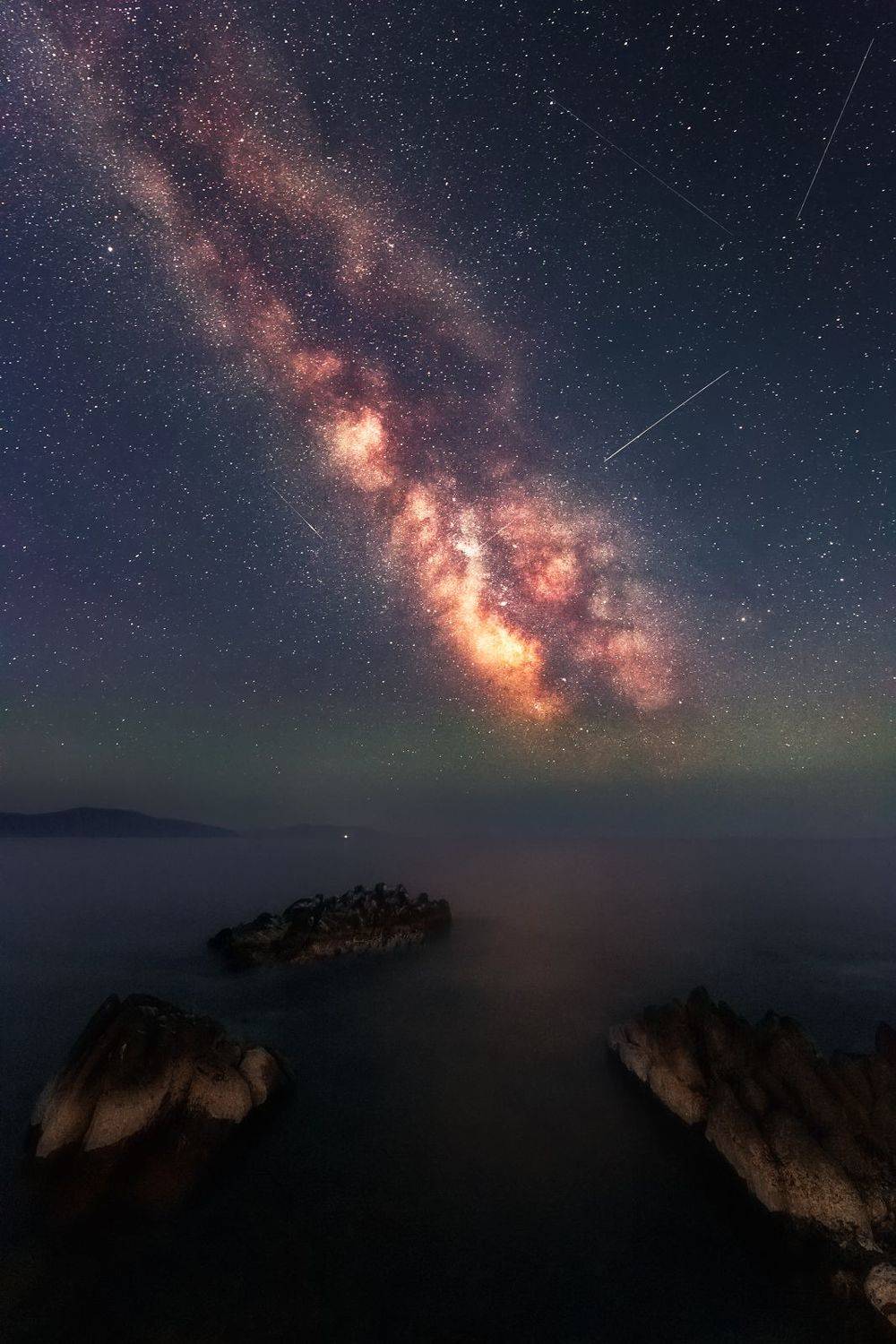 ночь, звёзды, море, Андрей Кровлин