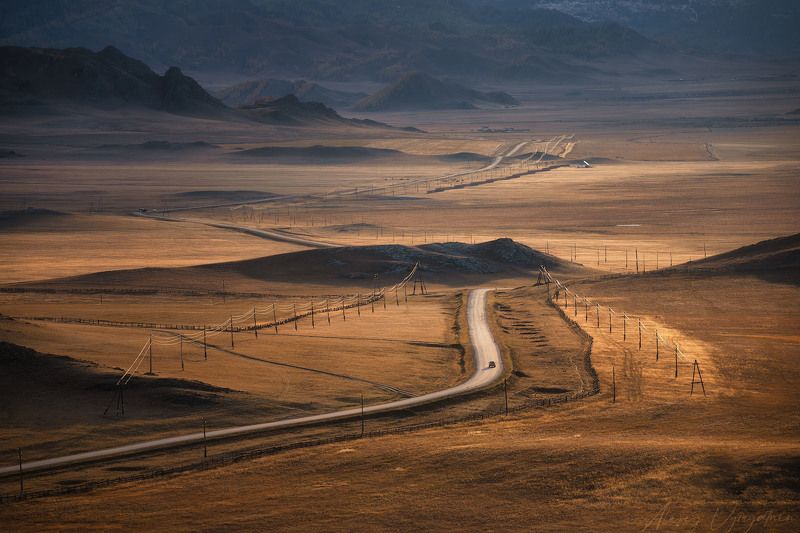 altay, autumn, october, cold, topview, aerial, landscape *** фото превью