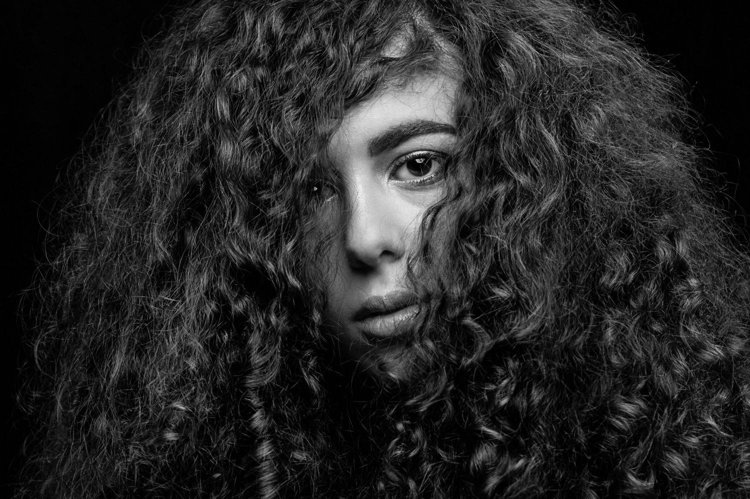 модель, девушка, взгляд, глаза, портрет, чб, Дёгтев Евгений