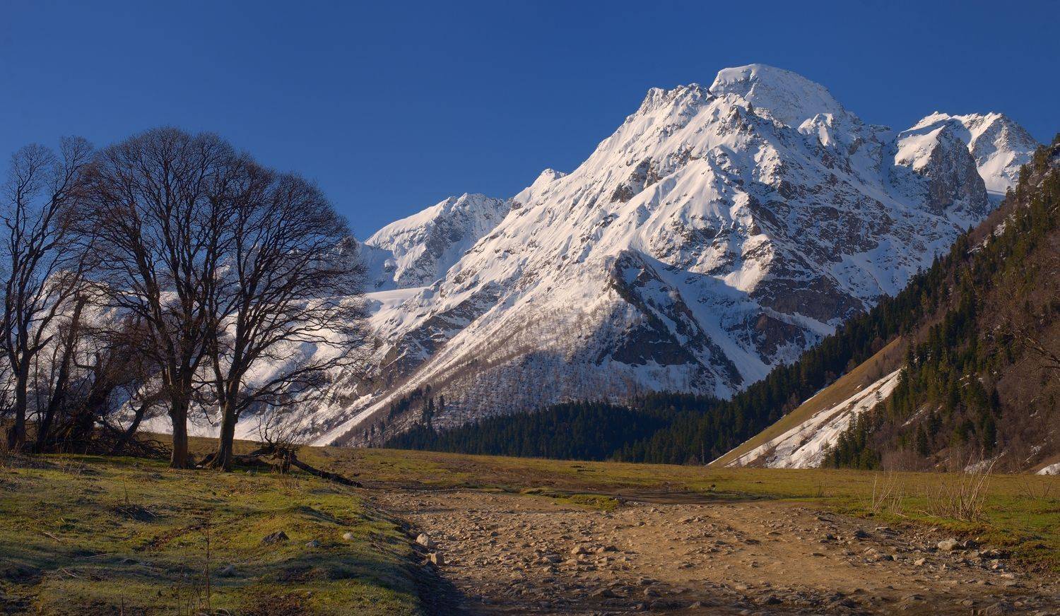 горы весна архыз, Александр Жарников