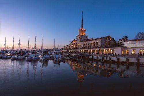 Ночной Сочи