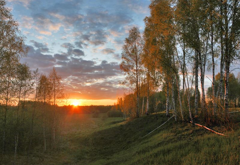 на закате... фото превью