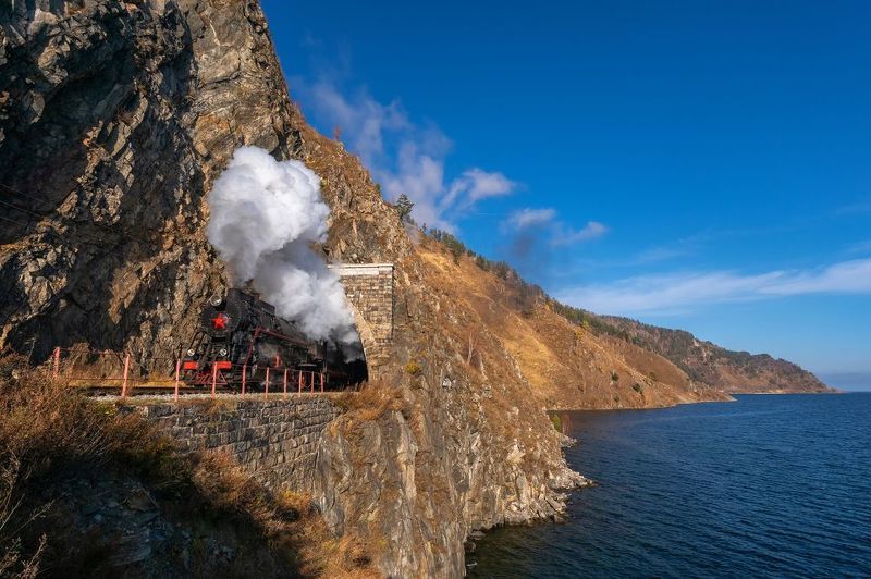 байкал, кбжд, кругобайкалка, паровоз Железный монстр фото превью
